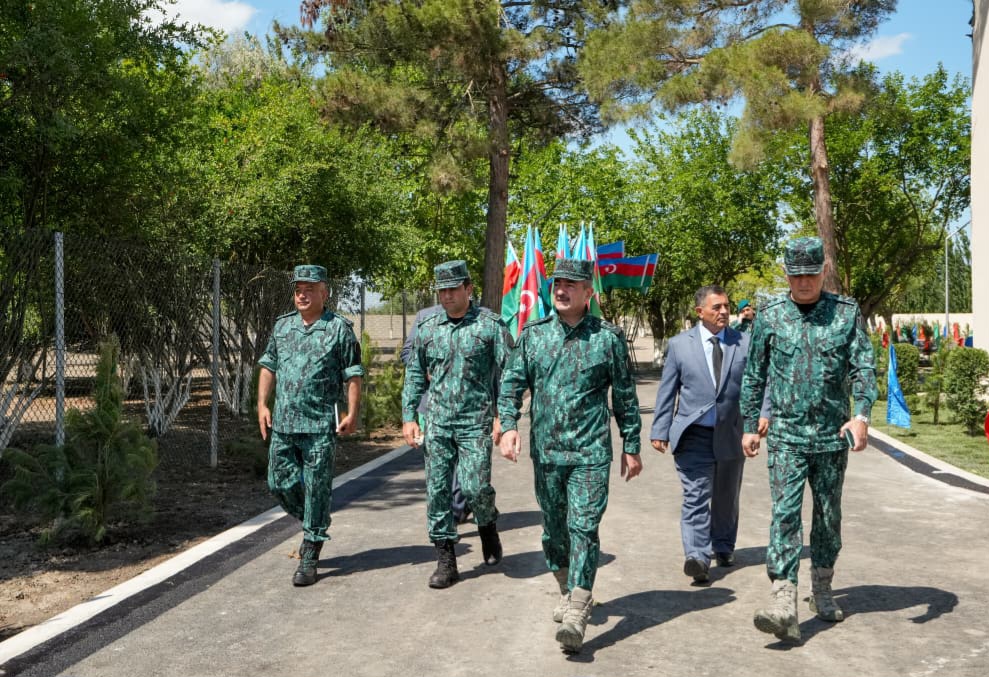 Dövlət Sərhəd Xidmətinin Logistika Mərkəzi və Sərhəd Nəzarətinin Tədris Mərkəzi xidməti istifadəyə verilmişdir